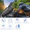 Wipeeyes Motorcycle Headset E1 Helmet Intercom Headset with CVC Noise