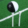 ゴルフティー 83mm 高さ調整 ロングティー 曲がらない ショート ゴルフてぃーロング ゴルフ用ティー 50個
