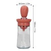 2pcs Oil Container with Silicone Brush Oil Dispenser Bottle for