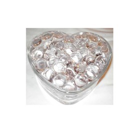 Deco Water Beads - Colorful Vase Filler & Centerpiece, Wedding Favors & Unlimited Uses & Create Your Own Candle Holders (XX-Large (Clear Only))
