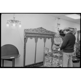 Special Label Photo:Man using a credit card in a store 1979