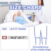 Snblzhef Comfortable Catheter Leg Bag Sleeves: Secure Fabric Urine Bags