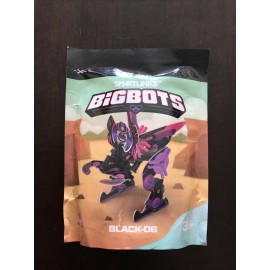 SmartLinks Wendy's Smartlinks BIGBOTS Black-06 Kids Meal Toy New In Package