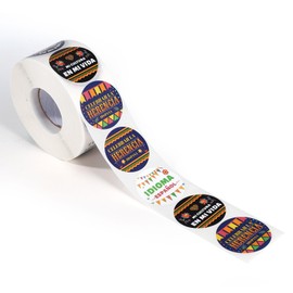 lasuroa 1000pcs Hispanic Heritage Month Stickers, Hispanic Countries Flag Patterns Stickers Latino in Spanish for Month Celebrating