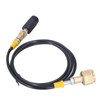 Soda Refill Adapter CO2 Cylinder Cartridge Fill Tank Connector with