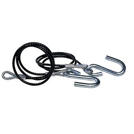 Tie Down Engineering 59537 Black Class 2 Marine Safety Cable