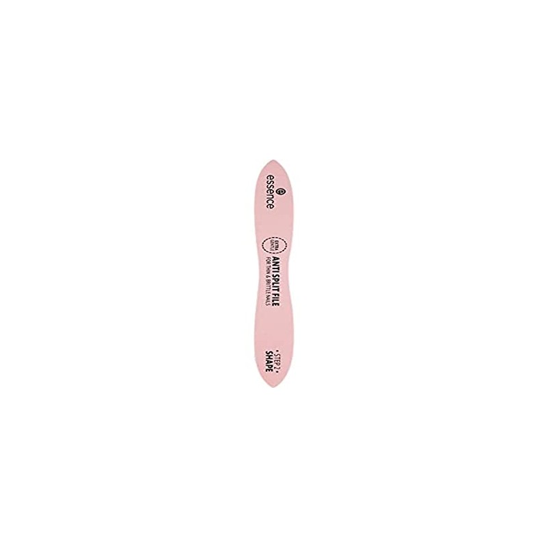 essence Anti-split file, nail file, pink, for soft nails