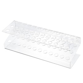 sourcing map Plastic Pen Holder, 36-Slot Acrylic Pen Display Stand Clear Pencil Display Stand Makeup Brush Rack Organizer for Home Office & Store Use