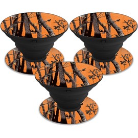 MightySkins Skin Compatible with PopSocket PopSocket - Orange Camo | Protective, Durable, and Unique Vinyl Decal wrap Cover | Easy to Apply, Remove, and Change Styles | Made in The USA