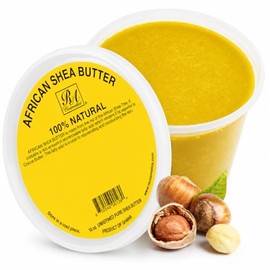 Ra Cosmetics African Shea Butter 100% Natural, 16 Oz