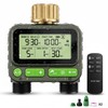 Remote Control Sprinkler Timer for Outdoor Hose Faucet 2 Zone,