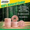 Katcha® Cedar Rings - 100% Natural Cedar Moth Repeller for