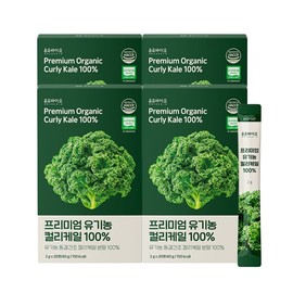 Onyu Bio Premium Freeze-Dried Organic Curly Kale 4 Boxes / 온유바이오 프리미엄 동결건조 유기농 컬리케일 4박스