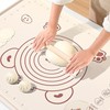Pastry Mat, Pastry Mat Prevent Slip Odorless Thickened Silicone Dough