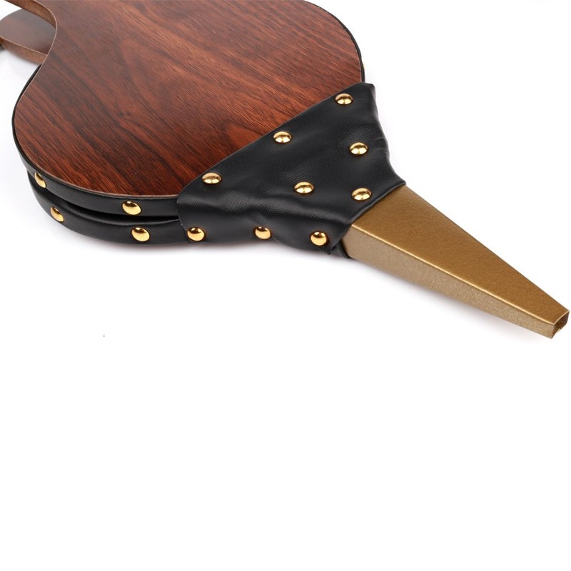 Fubeasi Z-COLOR 1PCS Brown Wood Fireplace Bellows 15" x 6.5"