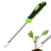 FainFun Manual Weeder, Manual Root Weeder with Handle, Stainless Steel