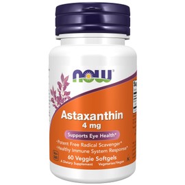 NOW Astaxanthin, 4mg, 60 Softgels