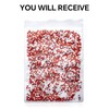 3000Pcs Ruby Red Crystal Rhinestones,Glass Flatback Rhinestones Mini Gemstones for
