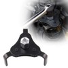 RASNONE 3 Jaw Adjustable Oil Filter Wrench Tool, Universal Fits