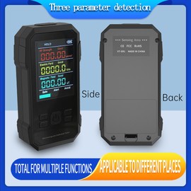 Multifunctional Electromagnetic Radiation Detector Electric Field Intensity Tester Magnetic-field Intensity Test Meter Radio Frequency Strength Detection Device with Sound Alarm Function