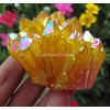 Natural Citrine Cluster Aura Crystal Cluster Mineral Specimen Decor Healing