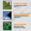 MOOK Heavy Duty Bungee Cords with Hooks, 20 - Pcs