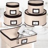 China Storage Containers 5-Piece Set Moving Boxes for Dinnerware, Glasses,