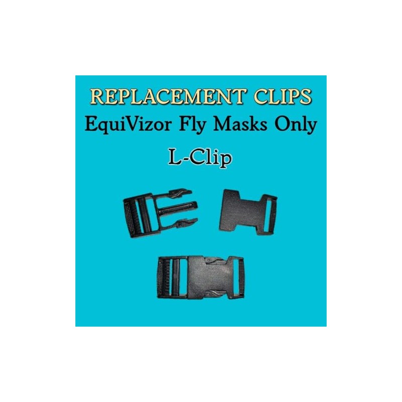 EquiVizor Horse Fly Mask Safety Breakaway Replacement L Clip