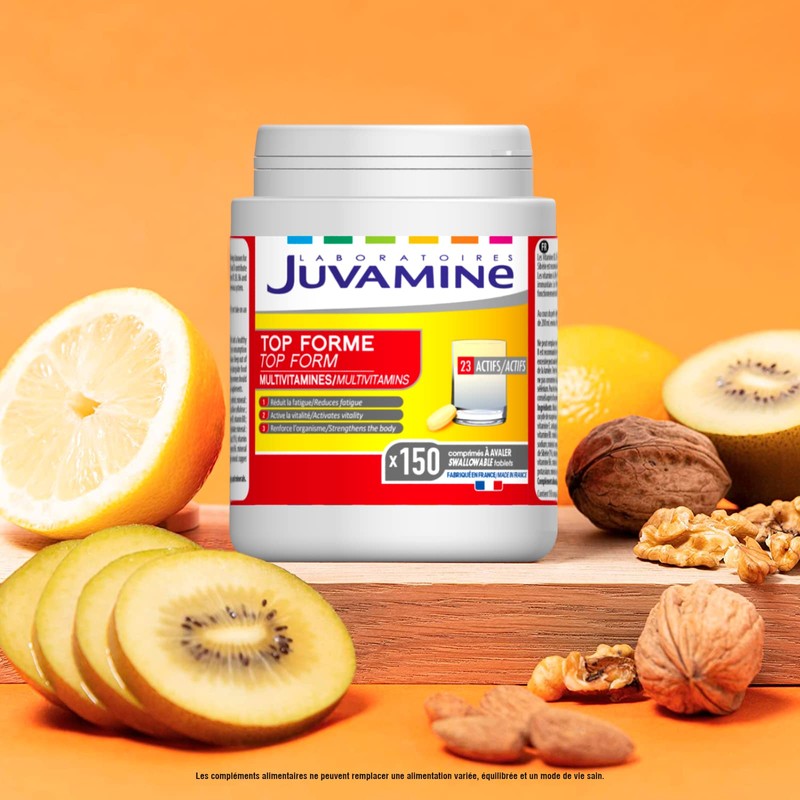 JUVAMINE – Topform – Vitalität – Spannkraft – 12 Multivitamine