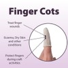 Cotton Finger Guards –Fingertip Sleeve, Thumb Protector, Covers Fingertip Used
