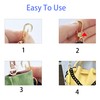 ZCLGOOD 17.7 Inch Acrylic Purse Chain Strap Decorative Replacement, Plastic