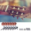 6PCS Guitar Tuning Pegs Electric Acoustic Enclosed Locking Tuner Machine