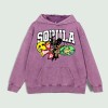 SOPILLA Street Graphic Hoodie 100% Cotton US Warehouse 6 ColorsColor: