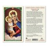 Novena to Our Lady of Good Remedy Laminated Prayer Cards