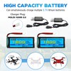 AMZZN 3.7V 1800mAh 30C Lipo Battery with Molex Plug and
