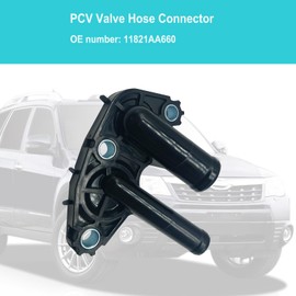 PCV Hose Connector 11821-AA660 Engine PCV Valve Connector for 2011-2023 Subaru BRZ Crosstrek Forester Replaces 11821AA660