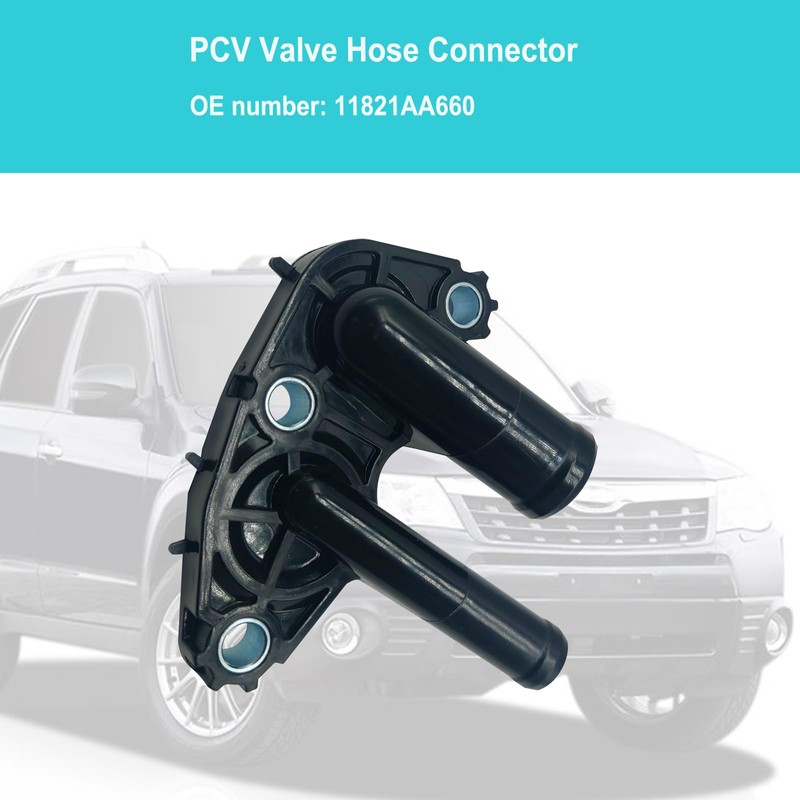 PCV Hose Connector 11821-AA660 Engine PCV Valve Connector for 2011-2023