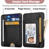 HOTCOOL Card Holder Wallet Front Pocket Minimalist Leather With RFID