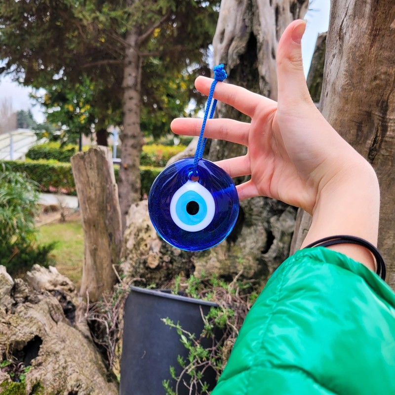 Candymosa 2.8" Turkish Evil Eye Decor Ornament - Evil Eye