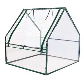 Strong Camel Mini Greenhouse Outdoor Plant Gardening Greenhouse Flower House (PVC, 3’L x 3’W x 3’H)