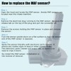 JESBEN Mass Air Flow Meter Sensor MAF Sensor Replacement for