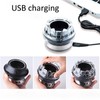 Steel Waterproof Electric Head Hair Shaver Rechargeable High Precision Hair