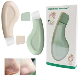 2 Packs Blackhead Removal Tools, Face Scraper for Deep Cleansing Nose Blackheads, Mild and Safe Skin Exfoliation Tool, Skin Care Tool for Men and Women Removing Black Heads from The Face and Nose