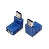 RHINORO (Pack of 2) Angled USB 3.0 Standard A Male