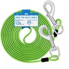 25ft Dog Tie Out Cable, Dog Leash Heavy Duty Tie