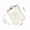 IKAPE Coffee Products, 600ml Milk Frothing Pitcher(white)