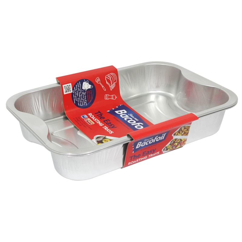 Bacofoil The Easy Roasting Tray, Pack of 2