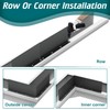 Daisypower 8 Pack Gutter Valley Splash Guards,Rainwater Roof Rain Diverter