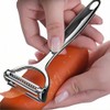 Huakai Multifunction Vegetable Peeler Julienne Peeler for Kitchen (2-in-1 peeler)