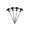KCT 10 pc Heavy Duty Bivvy Tent Camping Screw Pegs